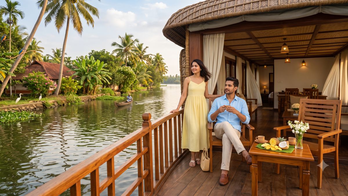 Private pool villa in Kerala
