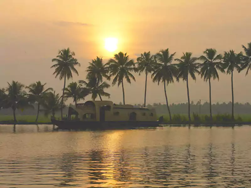 Houseboats In Alleppey